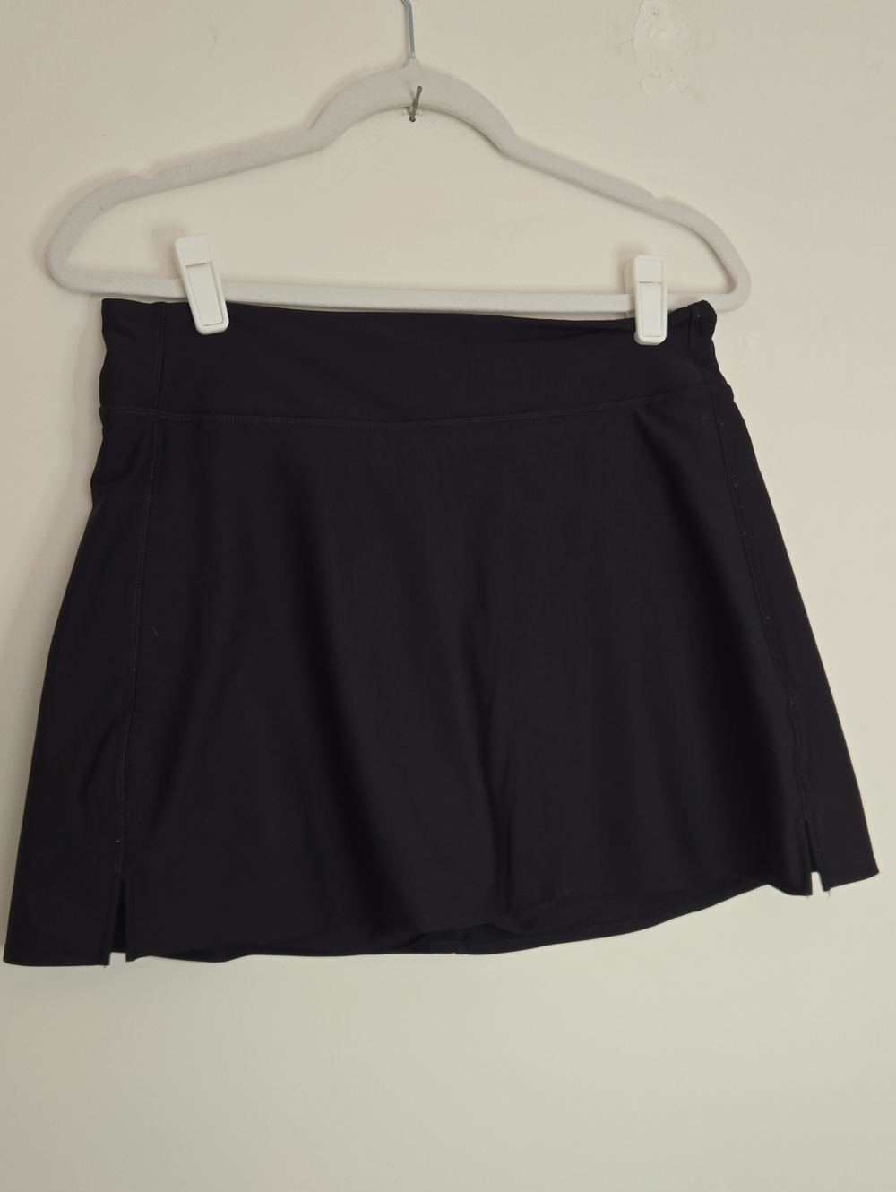 Old Navy Black A Line Athleasure Skort Skirt Pickleball Normcore Preppy Large